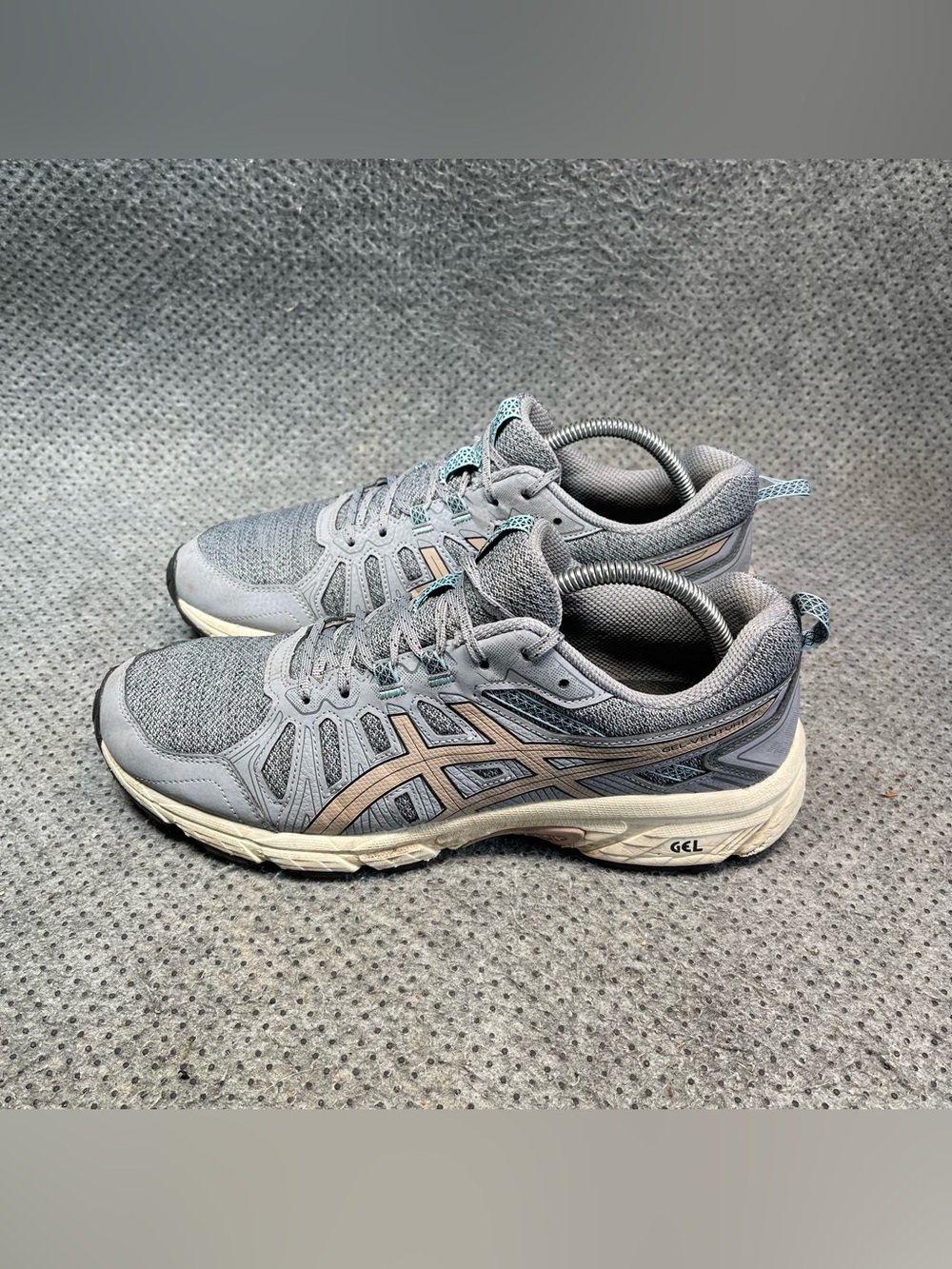 Asics Gel-Venture 7 Grey Trail Running Shoes Size 11 Women’s